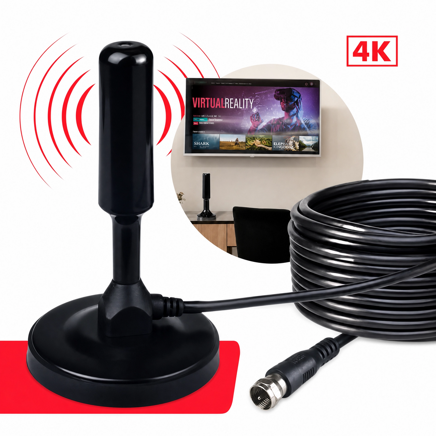 Antena TDT | TV Digital Ultra HD | Canales Gratis