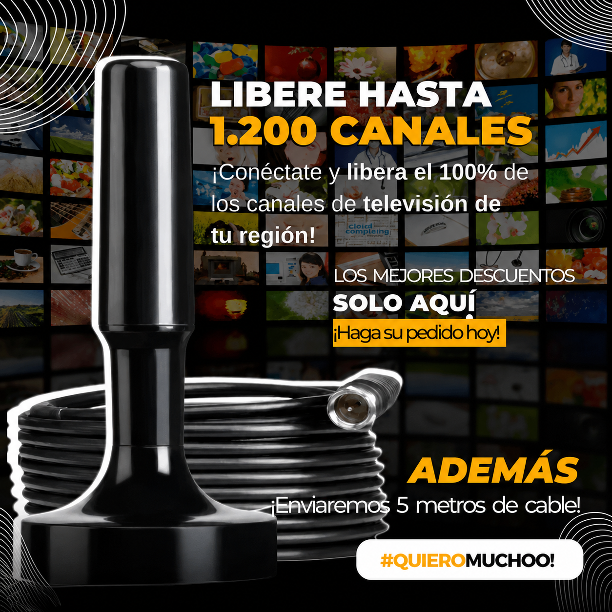 Antena TDT | TV Digital Ultra HD | Canales Gratis