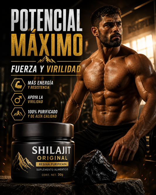 Shilajit Original del Himalaya - Resina Pura con Registro INVIMA